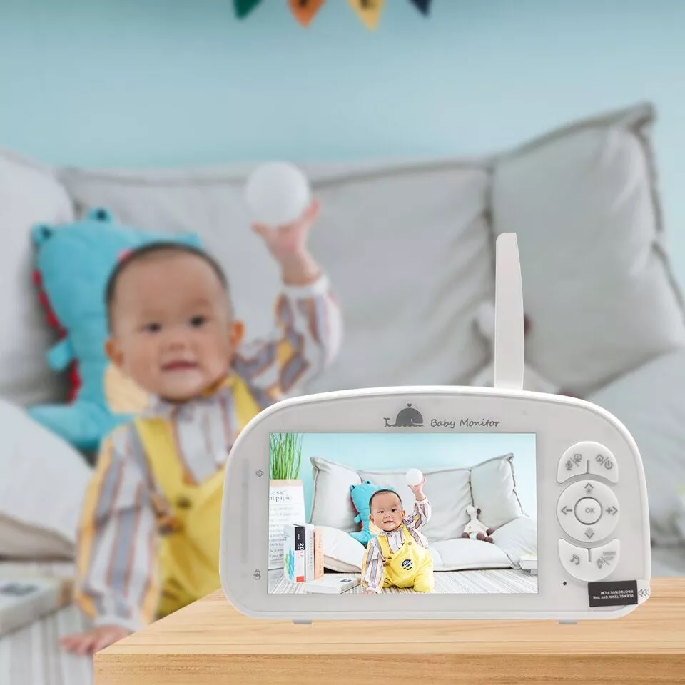 Cámara + Monitoreo Baby sin WIFI, control de temperatura, musical – Babykiss