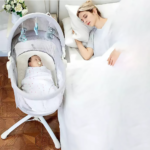 Mecedora Cuna Eléctrica Moises 3 EN 1 Multifunción musical - Imagen 5