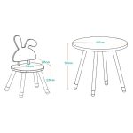 SET MONTESSORI MESA Y SILLAS - Imagen 3